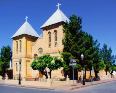 San Albino church Mesilla, New Mexico